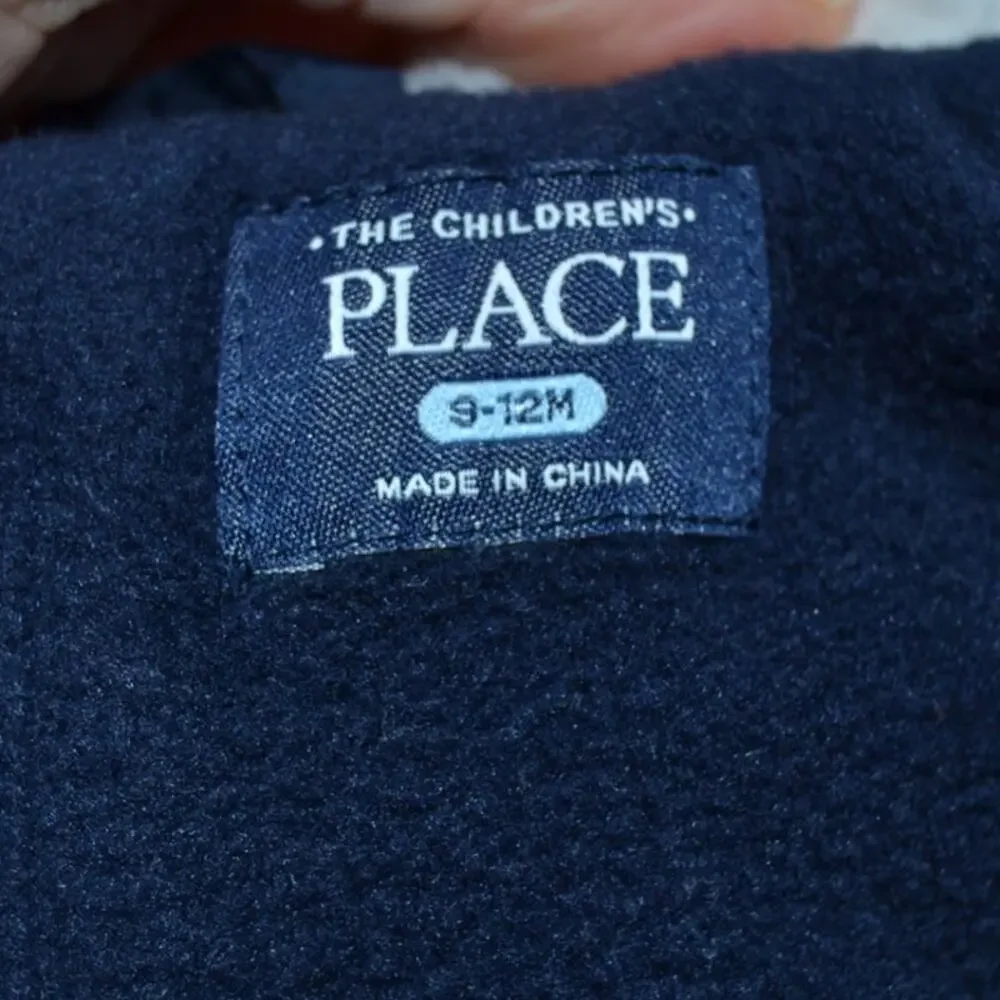 The Children's Place Baby Boy Navy Blue Snowsuit 9-12 Month